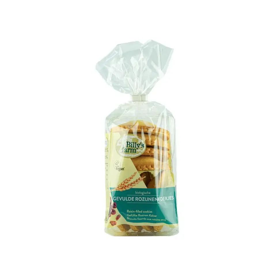 Billy's Farm Rozijnenkoekjes gevuld 200 gram