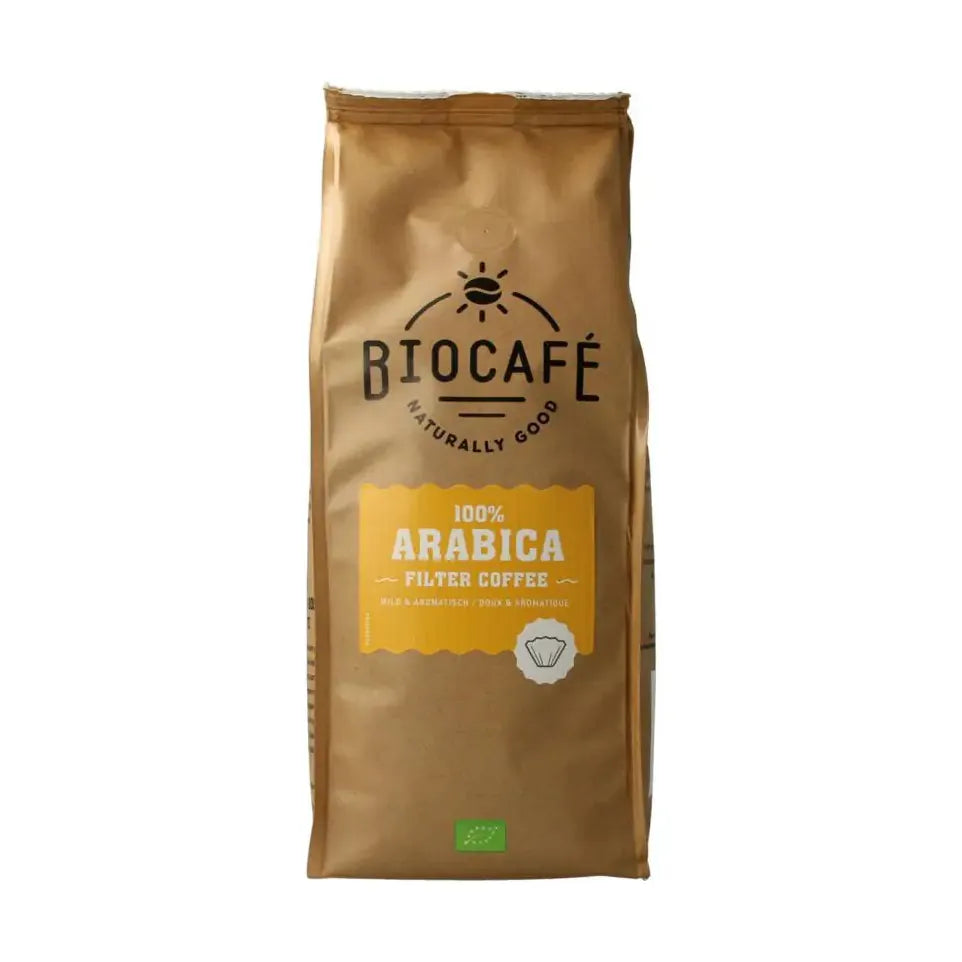 Biocafe Arabica gemalen 500 gram