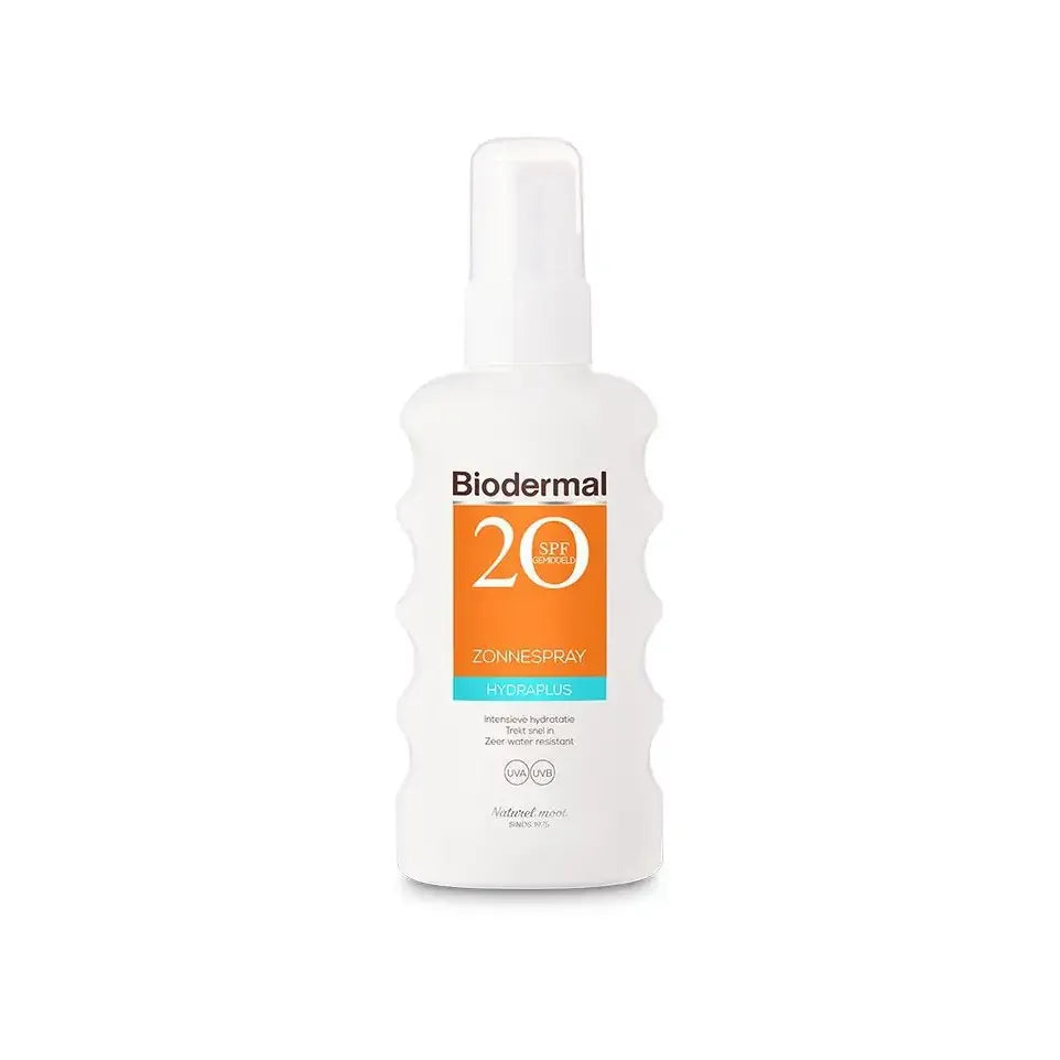 Biodermal Zonnespray hydraplus SPF20 175 ml