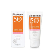 Biodermal Zonnecreme gezicht gevoelige huid SPF50+ 50 ml