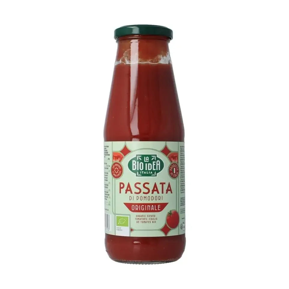 La Bio Idea Passata gezeefde tomaten 680 gram