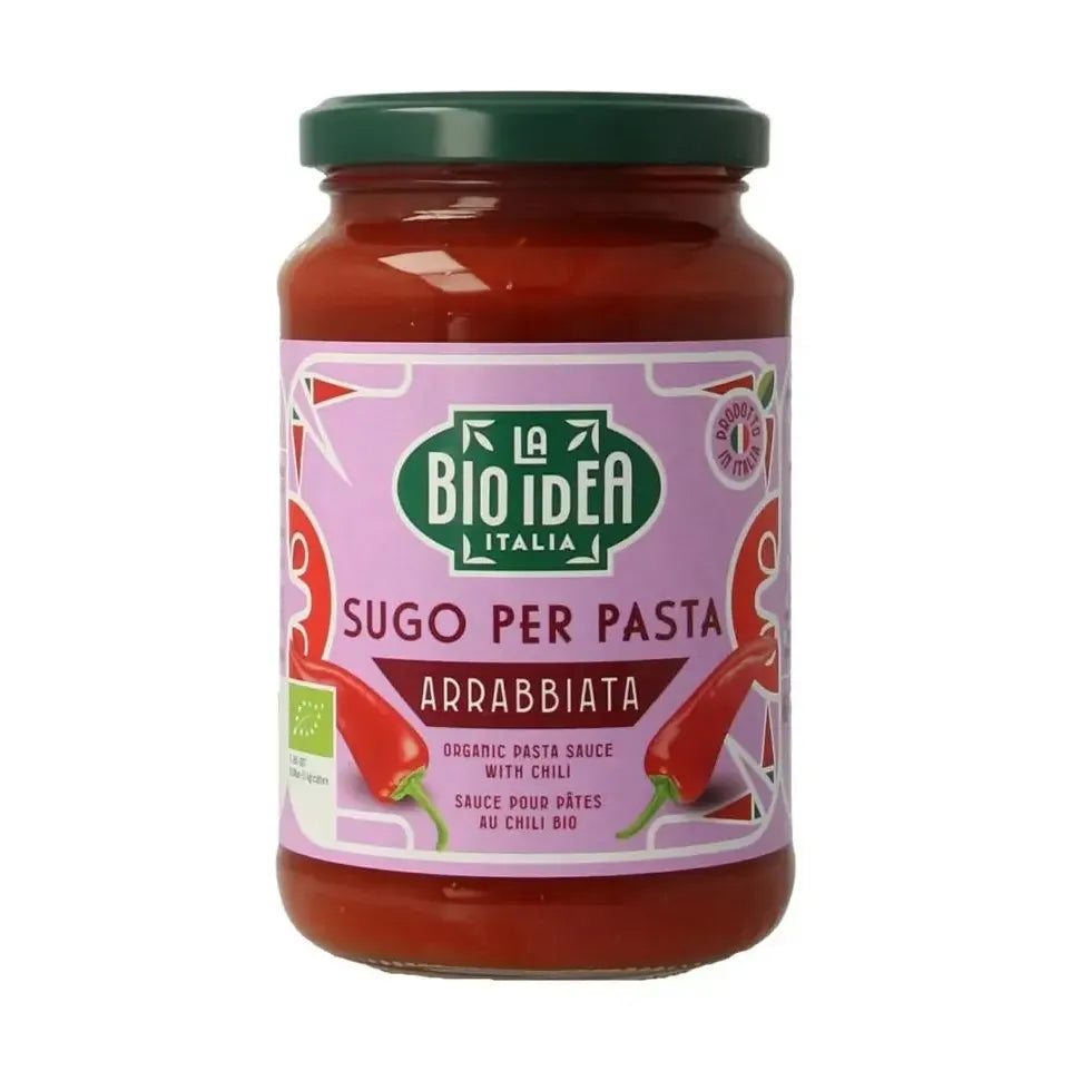 La Bio Idea Pastasaus arrabiata 340 gram