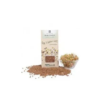 Biologische kiemerij De Peuleschil Berglinzen140 gram