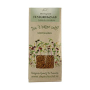Biologische kiemerij De Peuleschil Fenegriek kiemzaad 130 gram