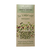 Biologische kiemerij De Peuleschil Groene erwten140 gram