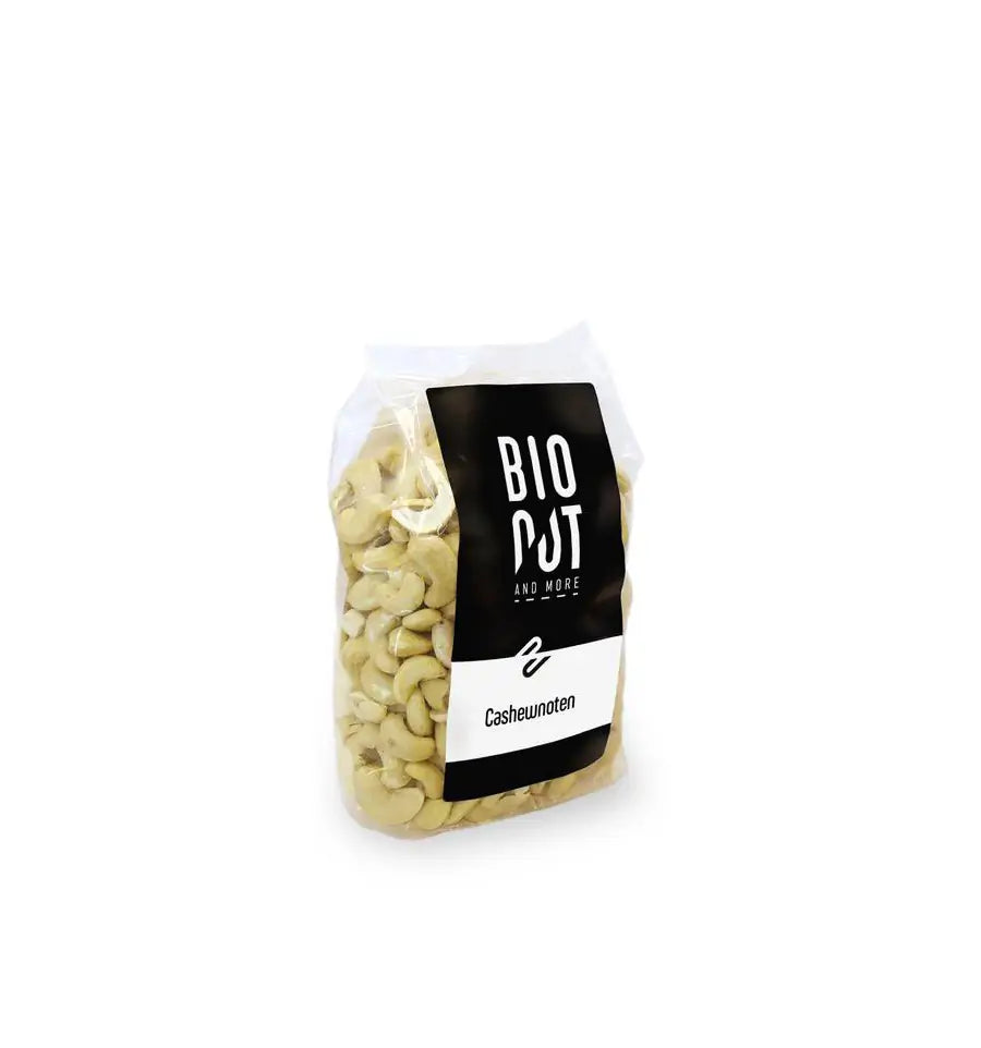 Bionut Cashewnoten ongezouten 500 gram