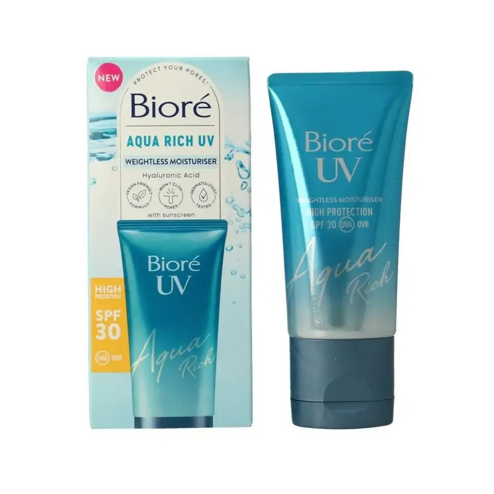 Biore Aqua moisturiser rich weightless SPF30 UV 50 ml