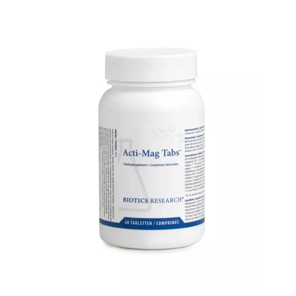 Biotics Acti mag tabs 60 tabletten