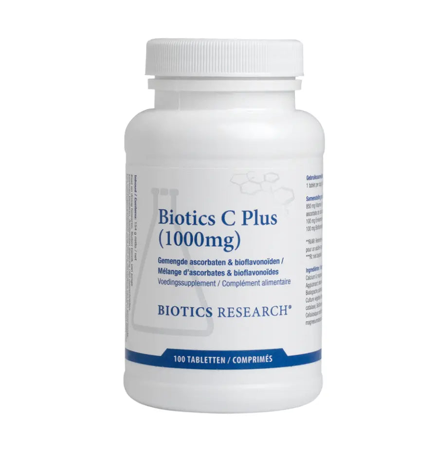 Biotics C Plus 1000 mg 100 tabletten (afbeelding 2)