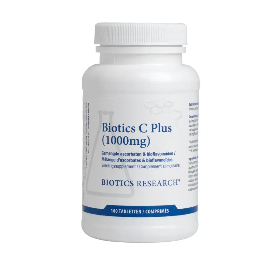 Biotics C Plus 1000 mg 100 tabletten (afbeelding 2)