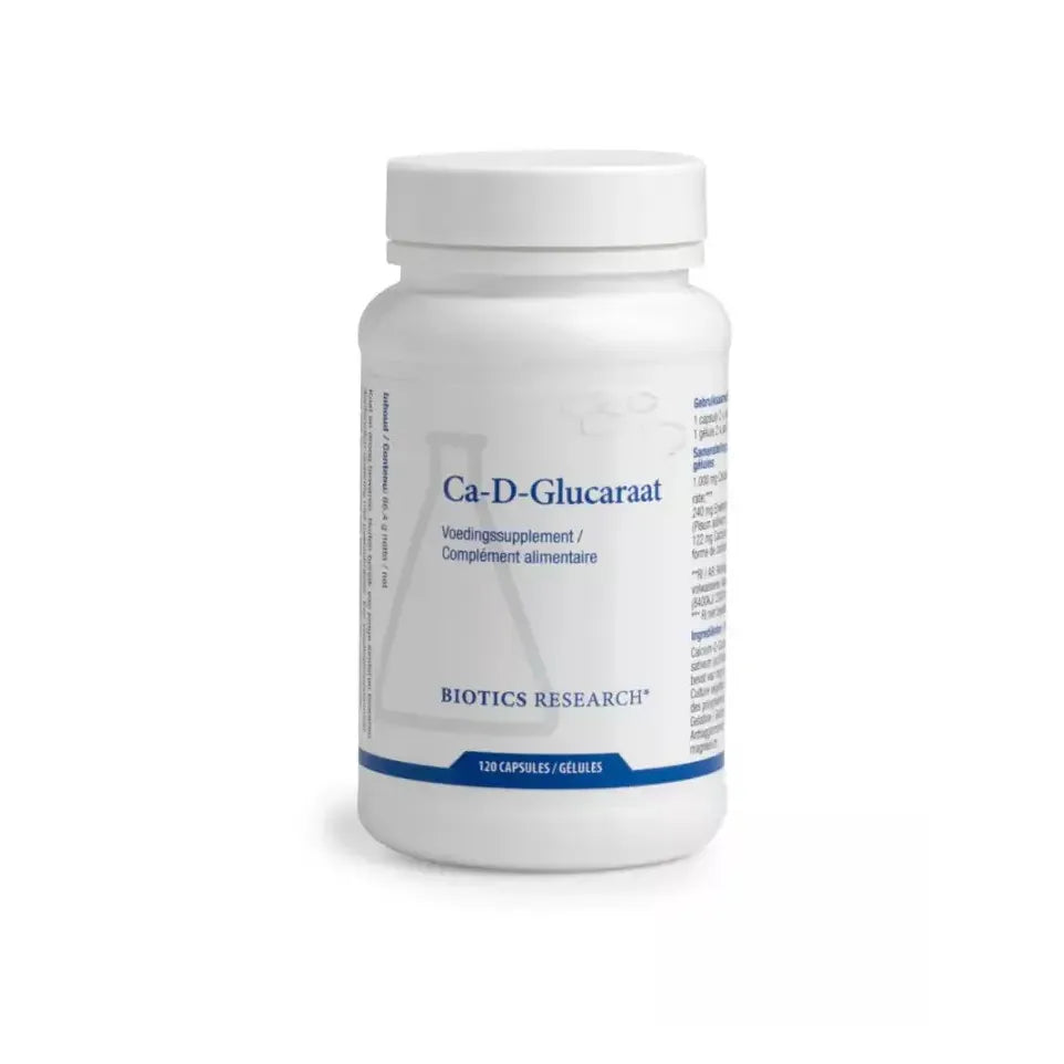Biotics Calcium-D glucaraat 120 capsules
