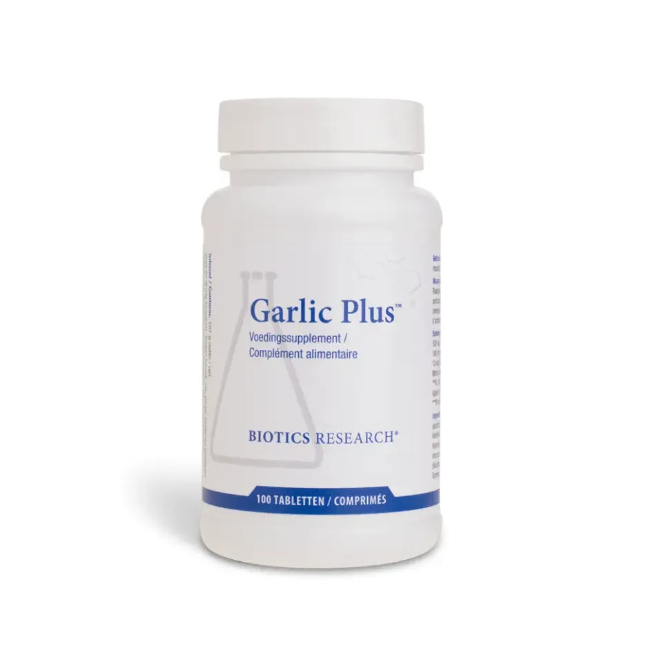 Biotics Garlic Plus knoflook 100 tabletten