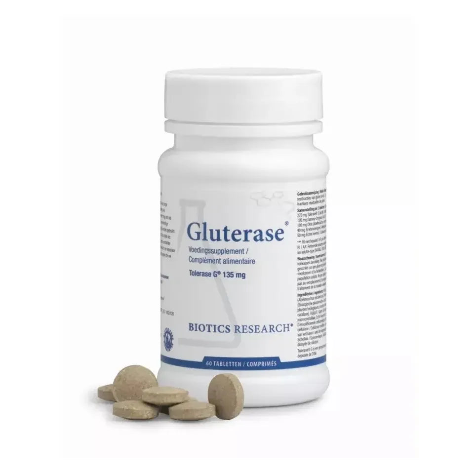 Biotics Gluterase 60 tabletten