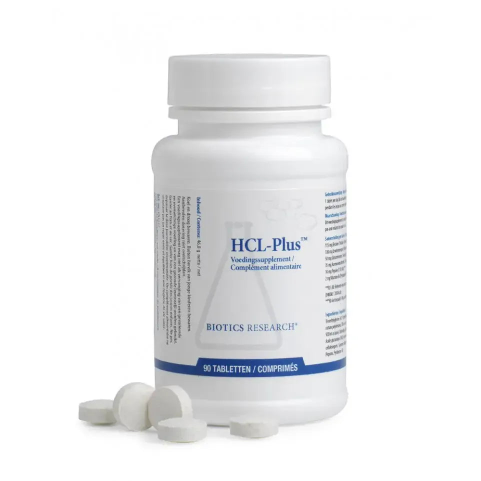 Biotics HCL plus 90 tabletten