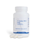 Biotics L-Lysine 500 mg 100 capsules