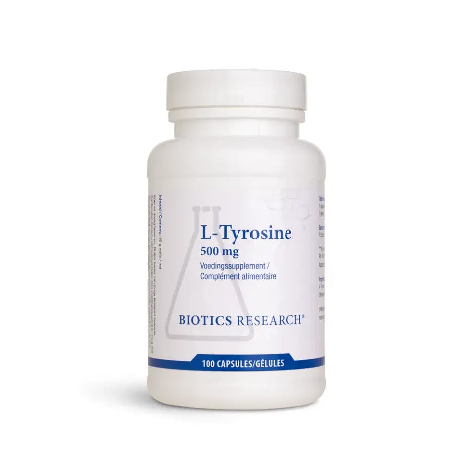 Biotics L-Tyrosine 500 mg 100 capsules