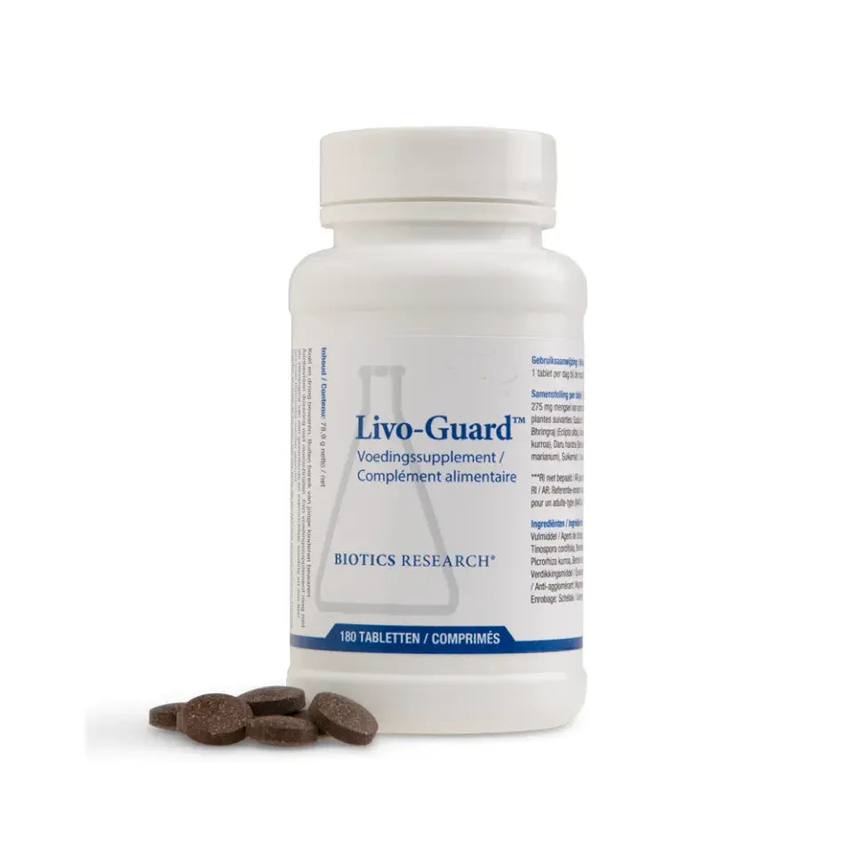 Biotics Livo guard 180 tabletten