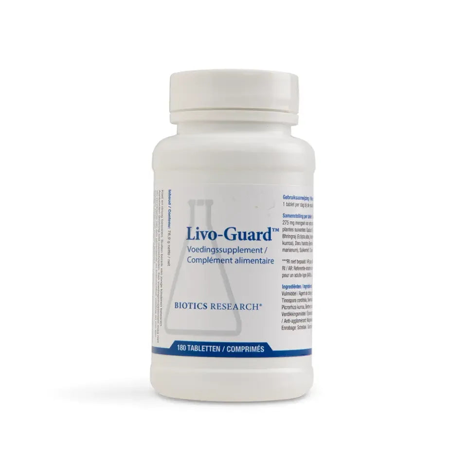 Biotics Livo guard 180 tabletten