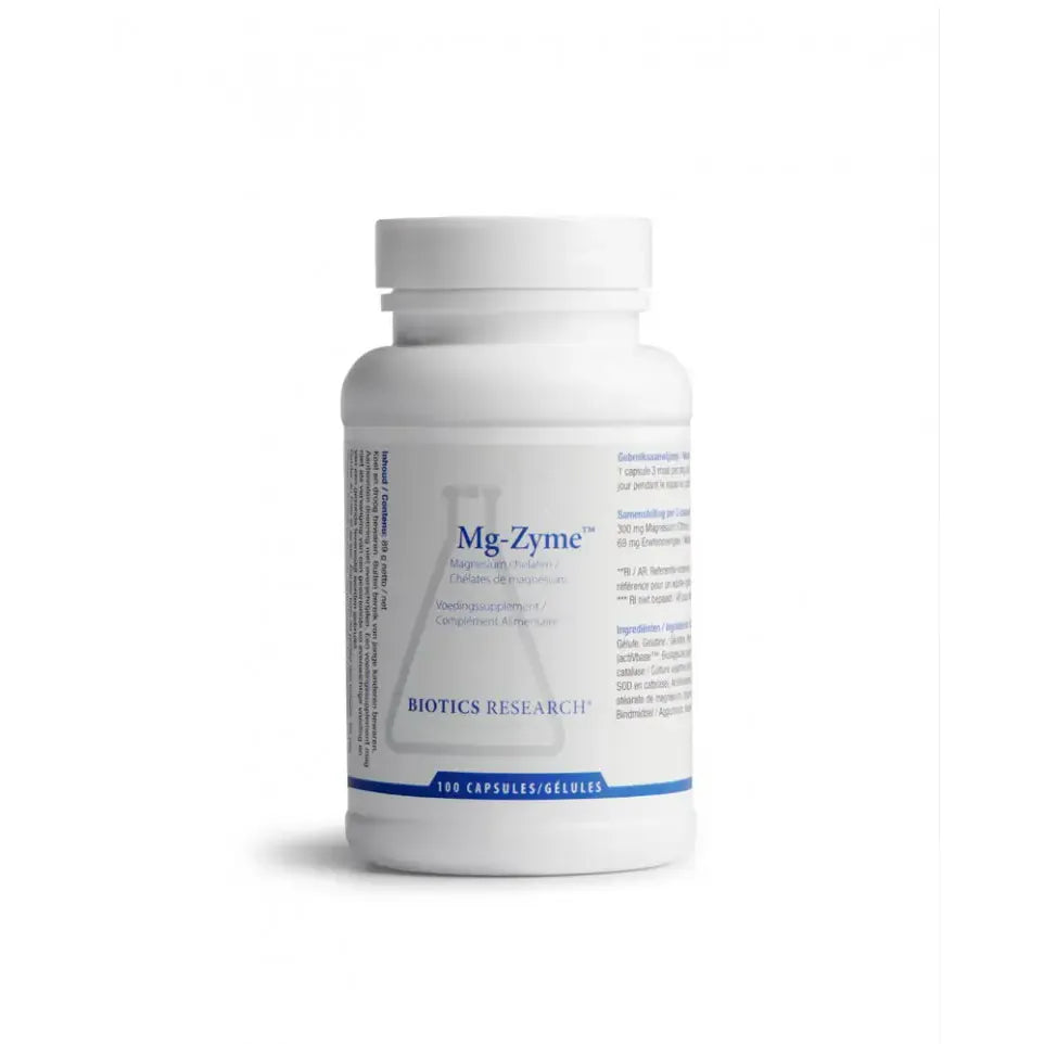 Biotics Mg-Zyme 100 mg 100 capsules
