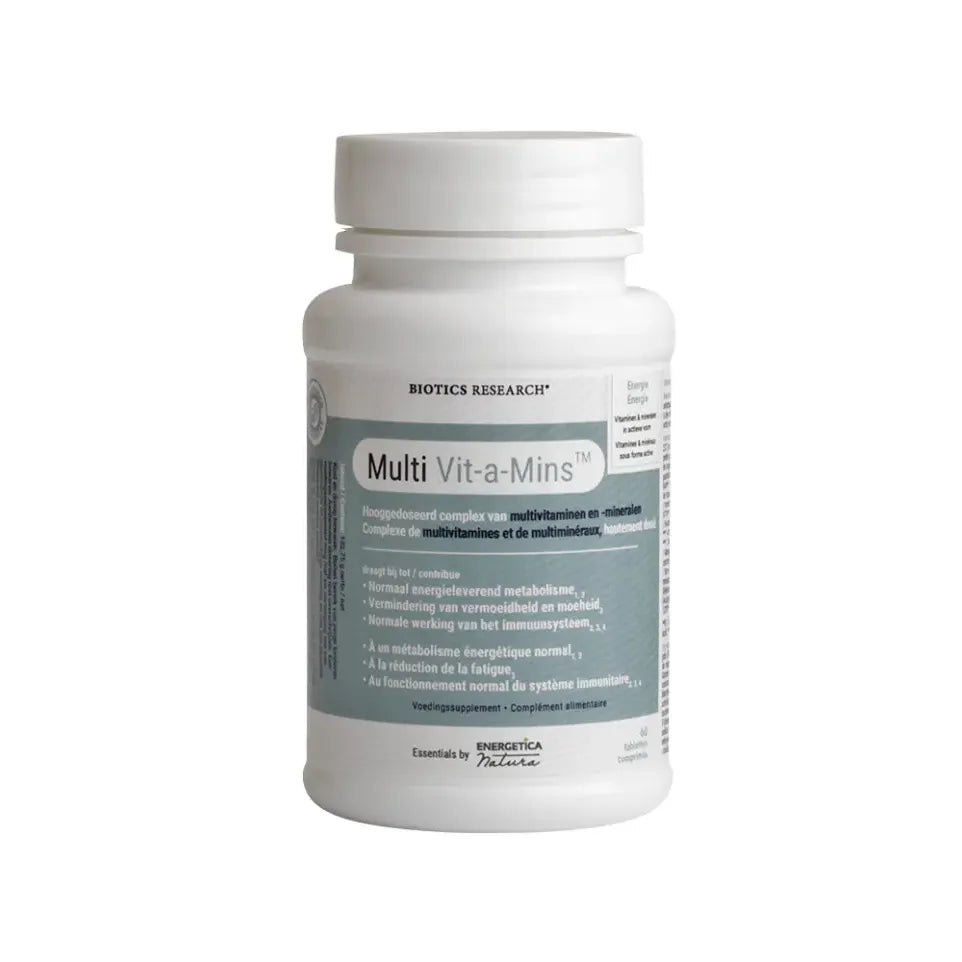 Biotics Multi Vit-A-Mins 60 tabletten (afbeelding 3)
