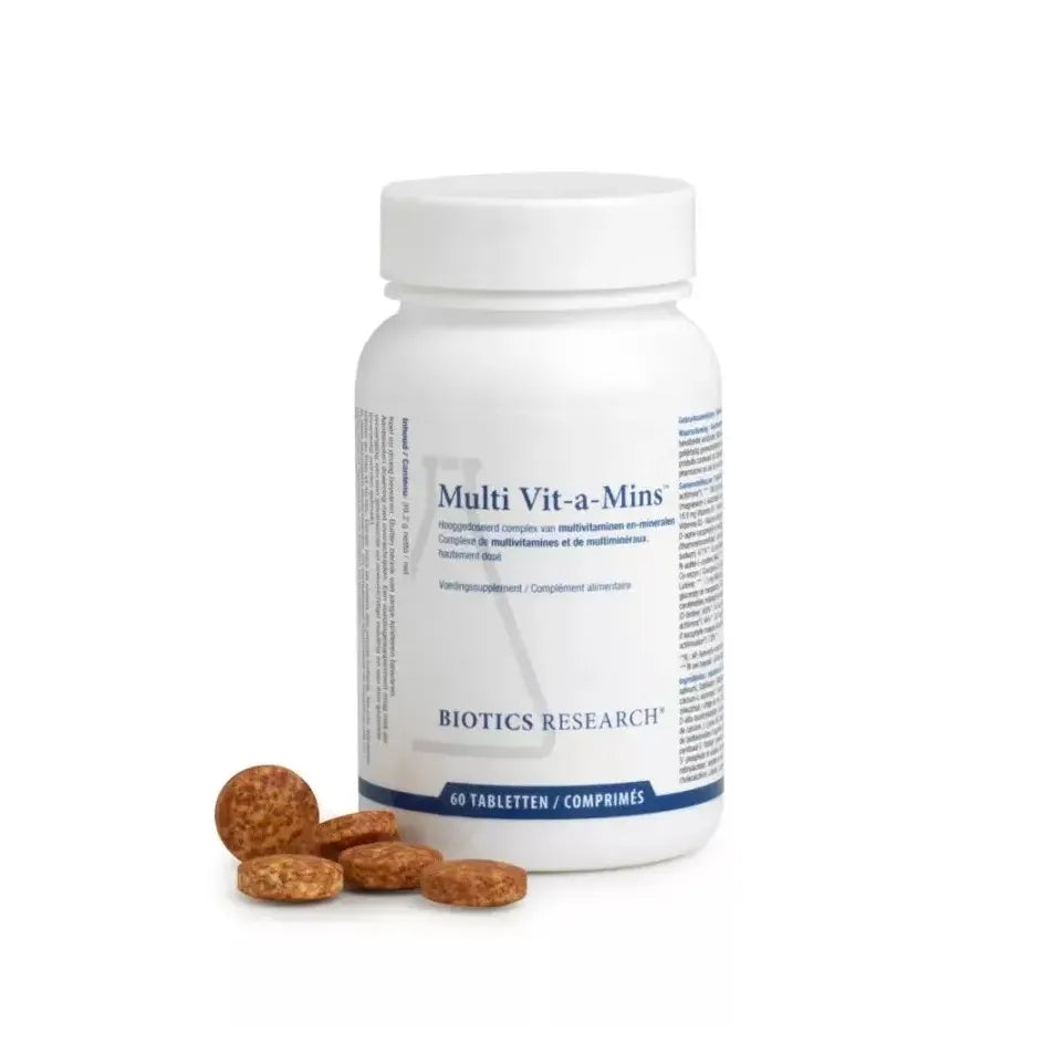 Biotics Multi Vit-A-Mins 60 tabletten (afbeelding 1)