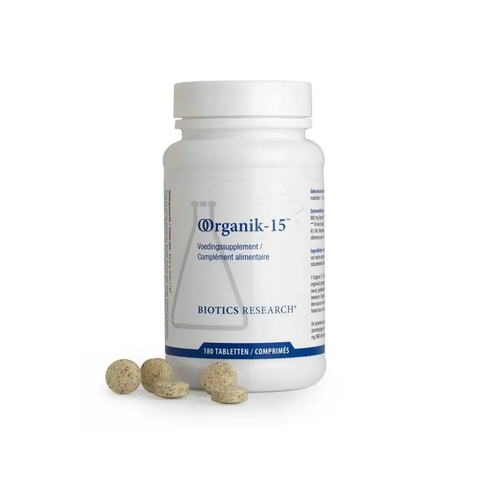 Biotics Oorganik-15 180 tabletten