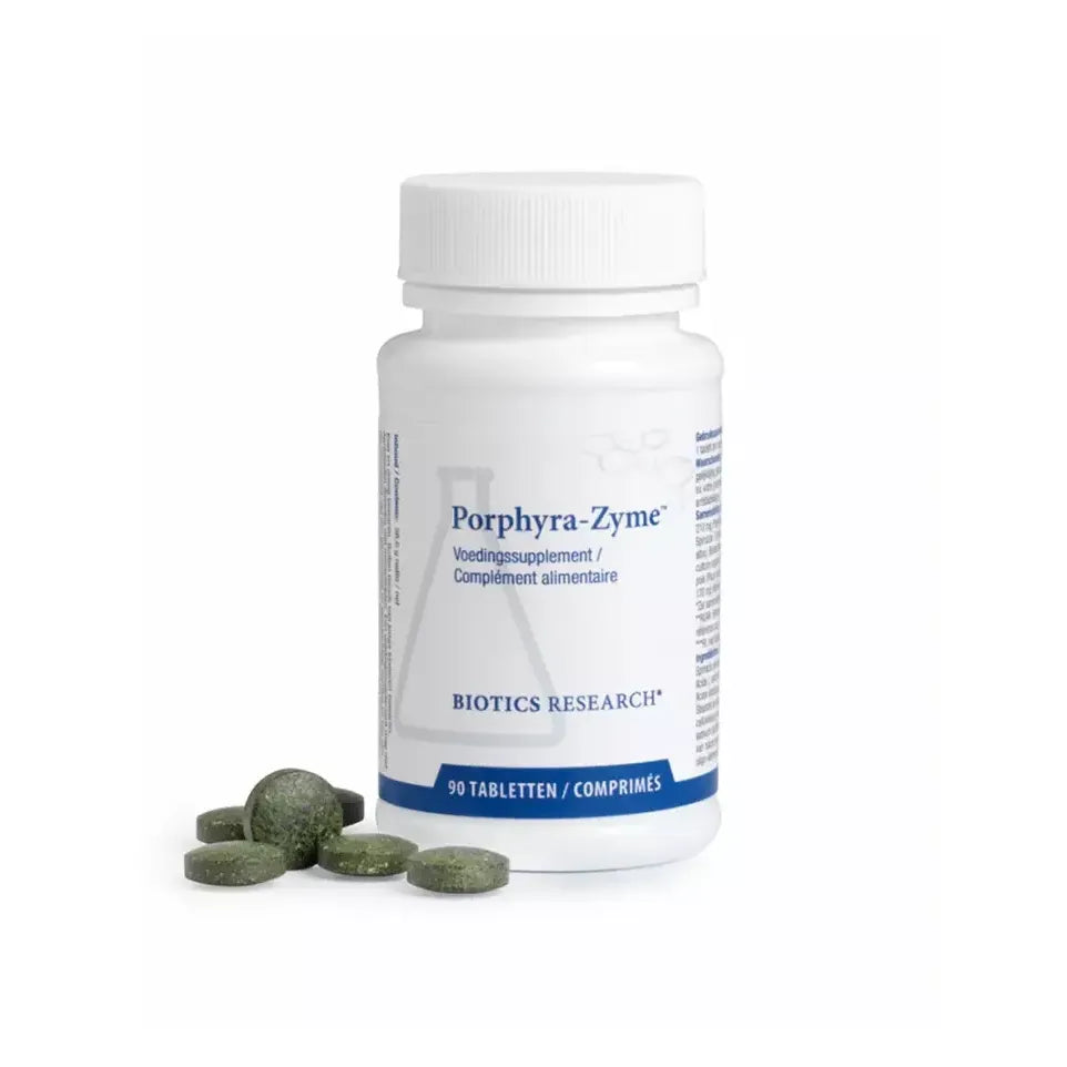 Biotics Porphyra-Zyme 90 tabletten (afbeelding 1)