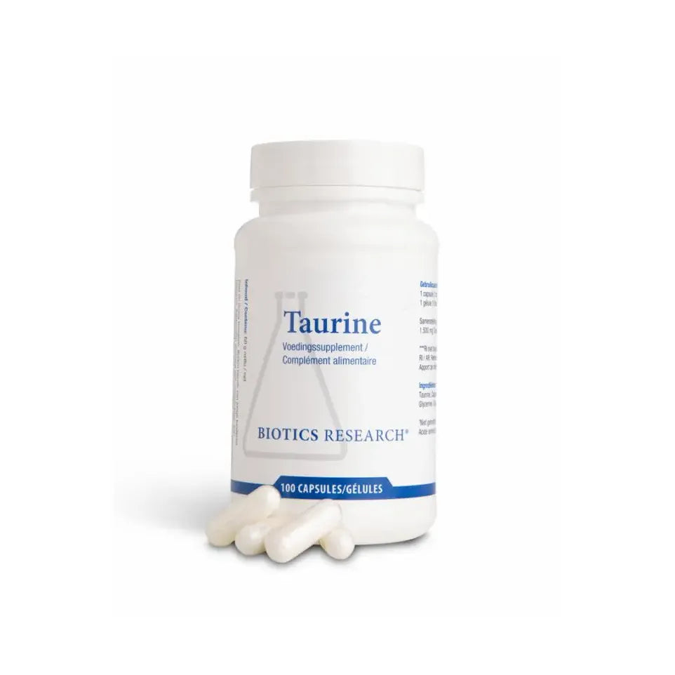 Biotics Taurine 500 mg 100 capsules