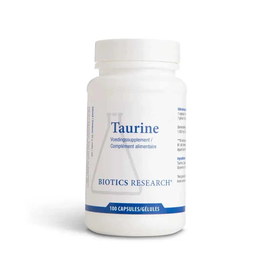 Biotics Taurine 500 mg 100 capsules