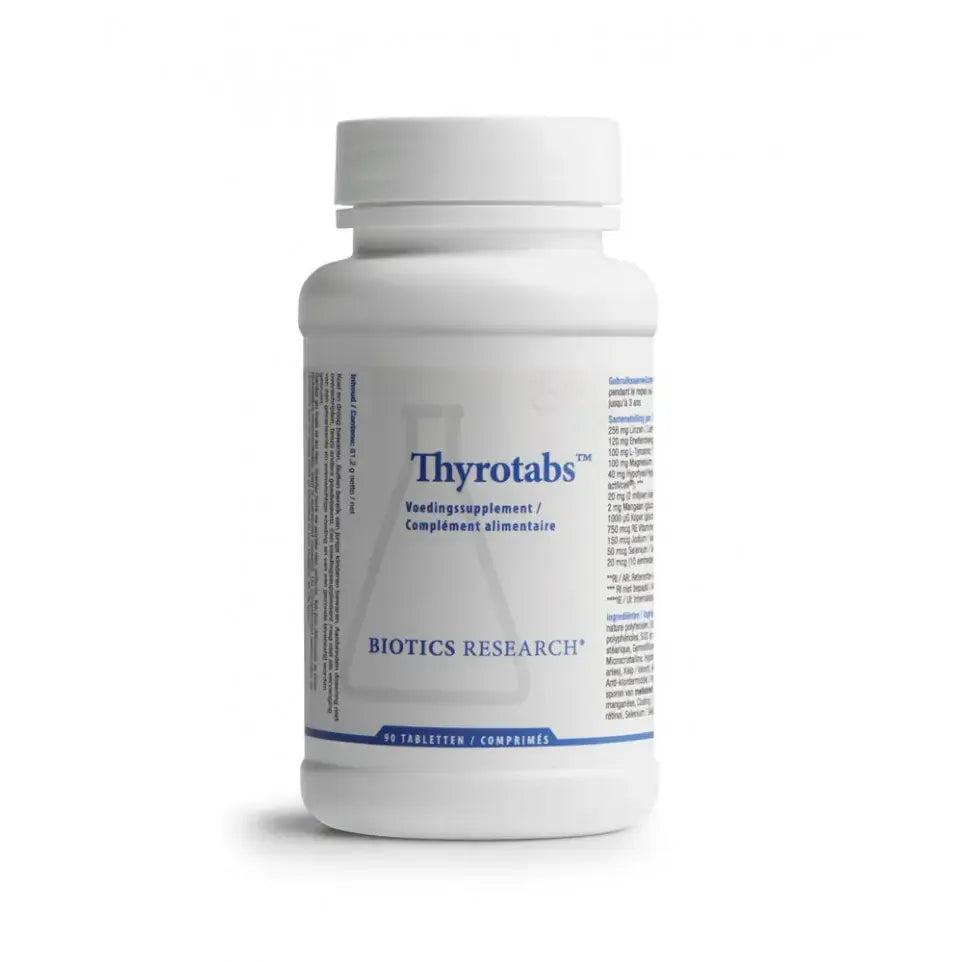 Biotics Thyrotabs 90 tabletten