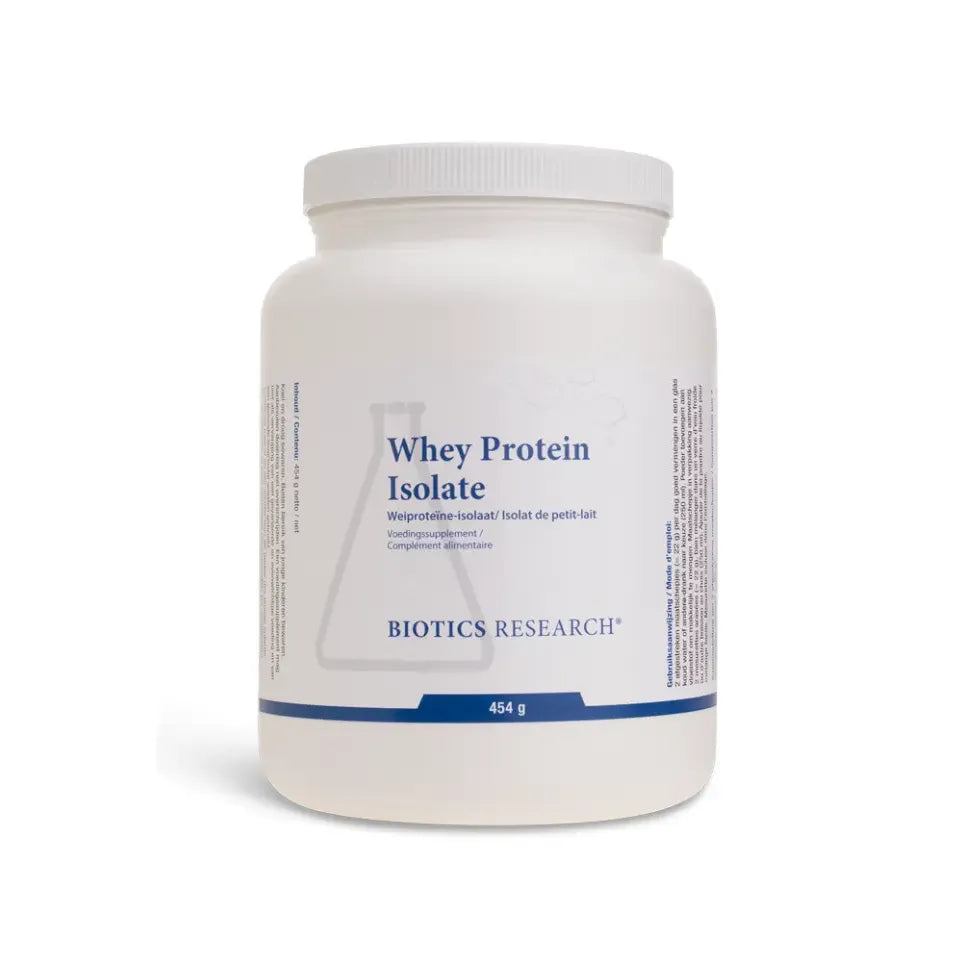 Biotics Whey Protein Isolate 454 gram