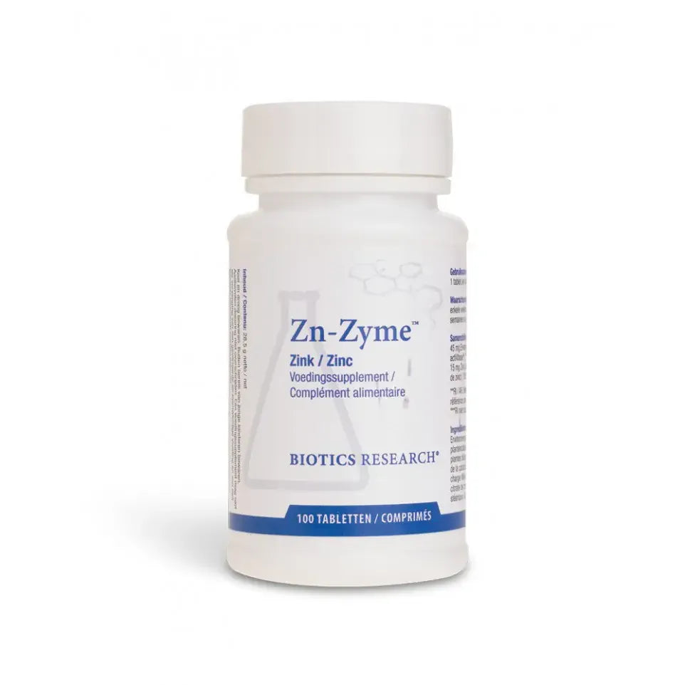 Biotics Zn-Zyme 15 mg 100 tabletten