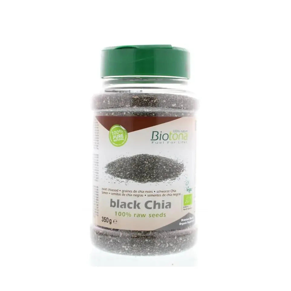 Biotona Black chia raw dispenser 350 gram