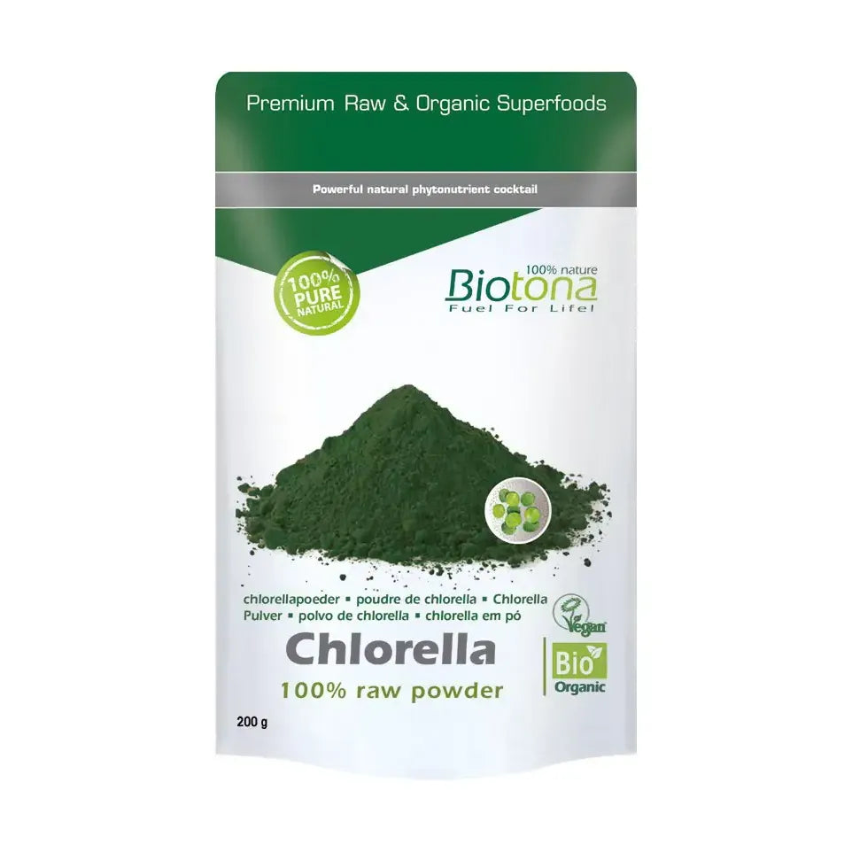 Biotona Chlorella raw powder 200 gram
