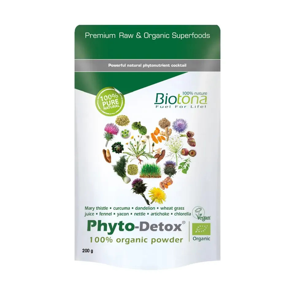 Biotona Phyto-detox organic powder 200 gram