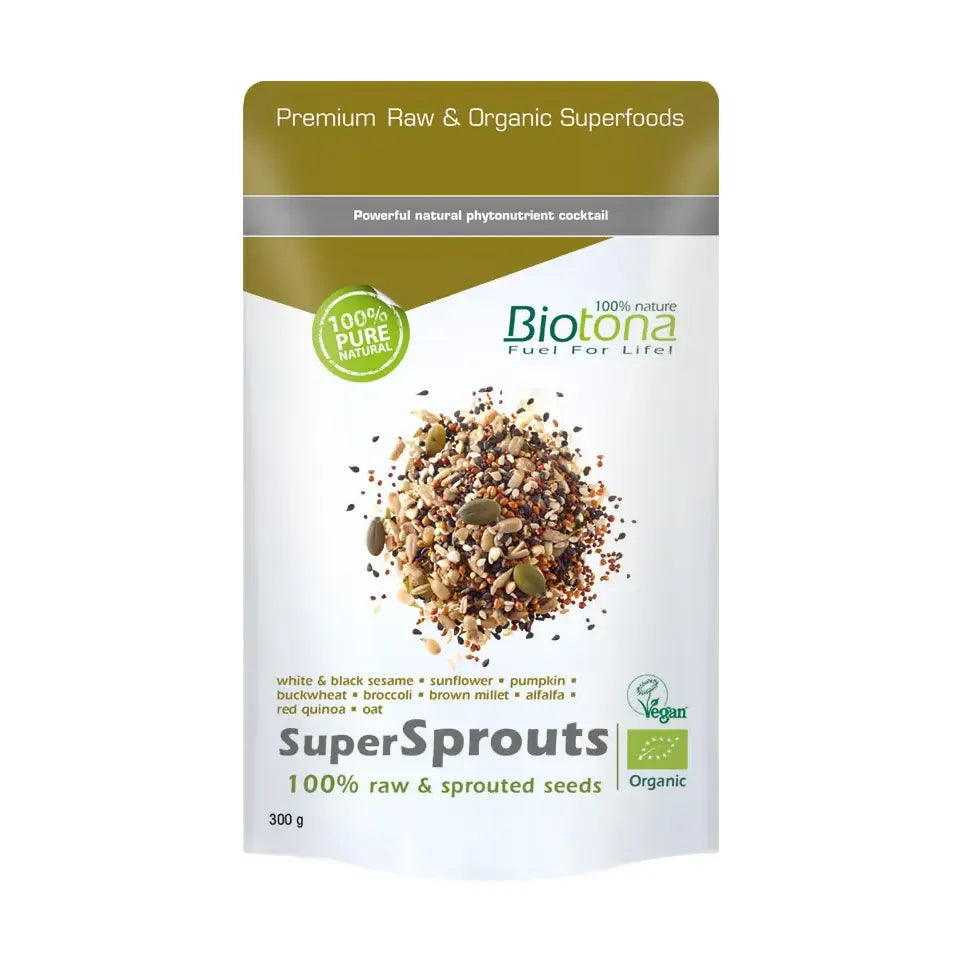 Biotona Supersprouts raw seeds300 gram