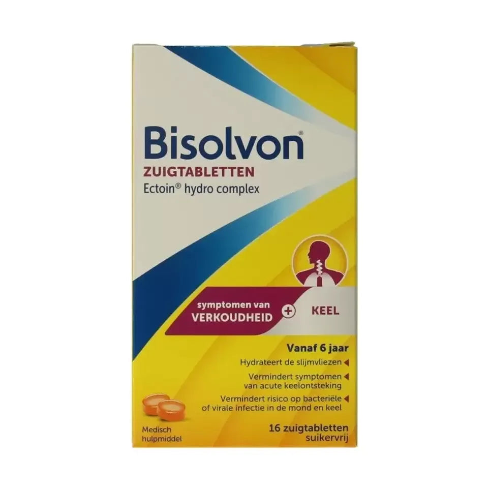 Bisolvon 16 zuigtabletten