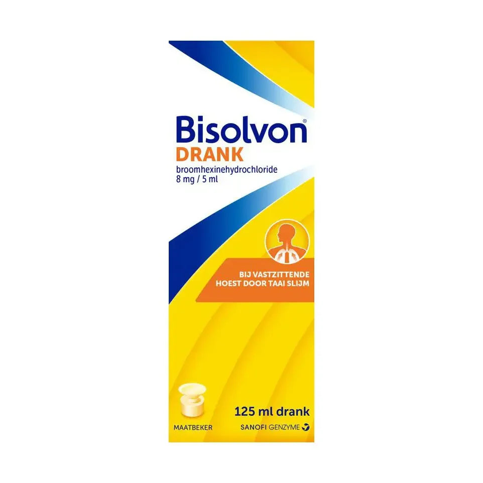Bisolvon Drank 8 mg/5 ml 125 ml (afbeelding 1)