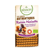 Bisson Zandkoekjes hazelnoot/rozijn authentiek 175 gram