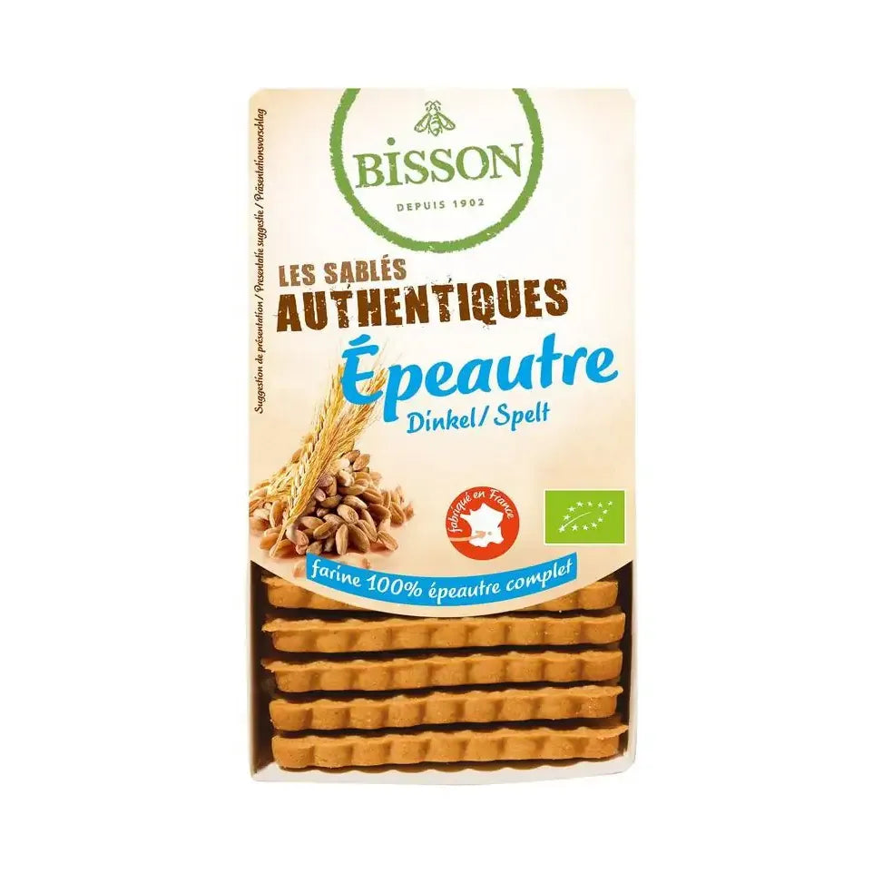 Bisson Zandkoekjes spelt authentiek 190 gram