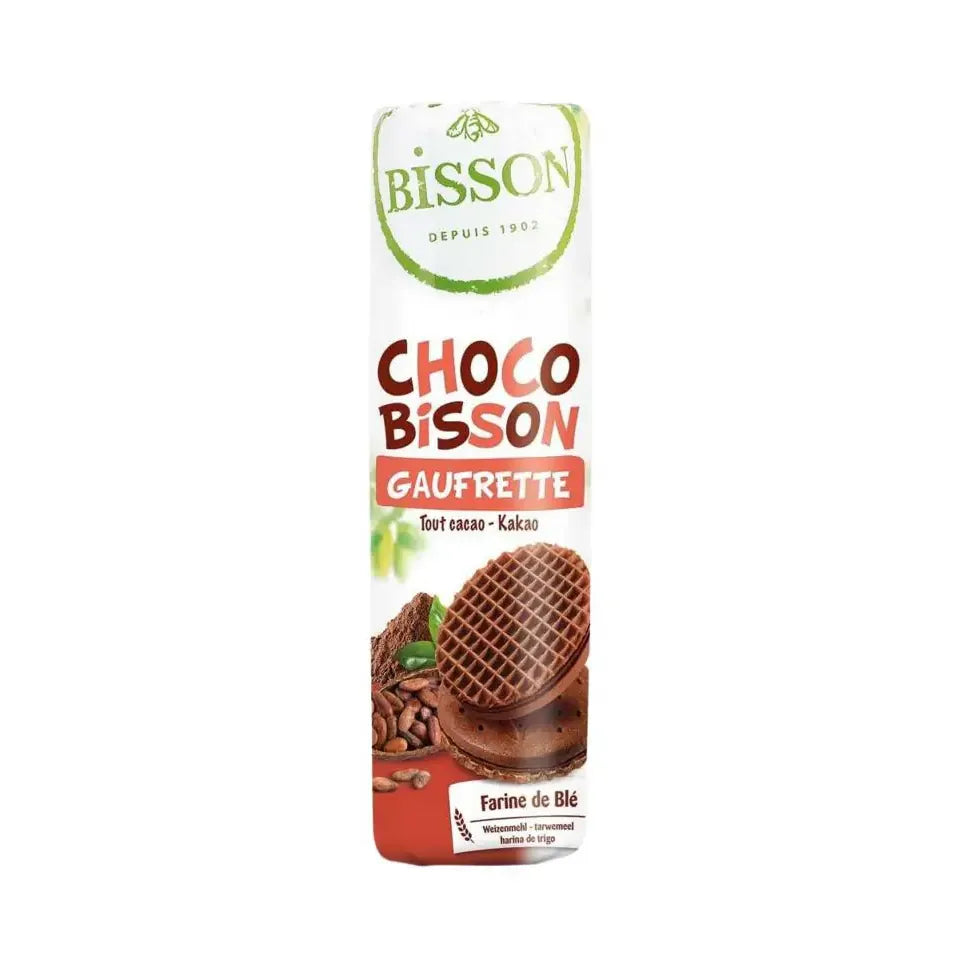 Bisson Choco chocolade wafels biologisch 240 gram