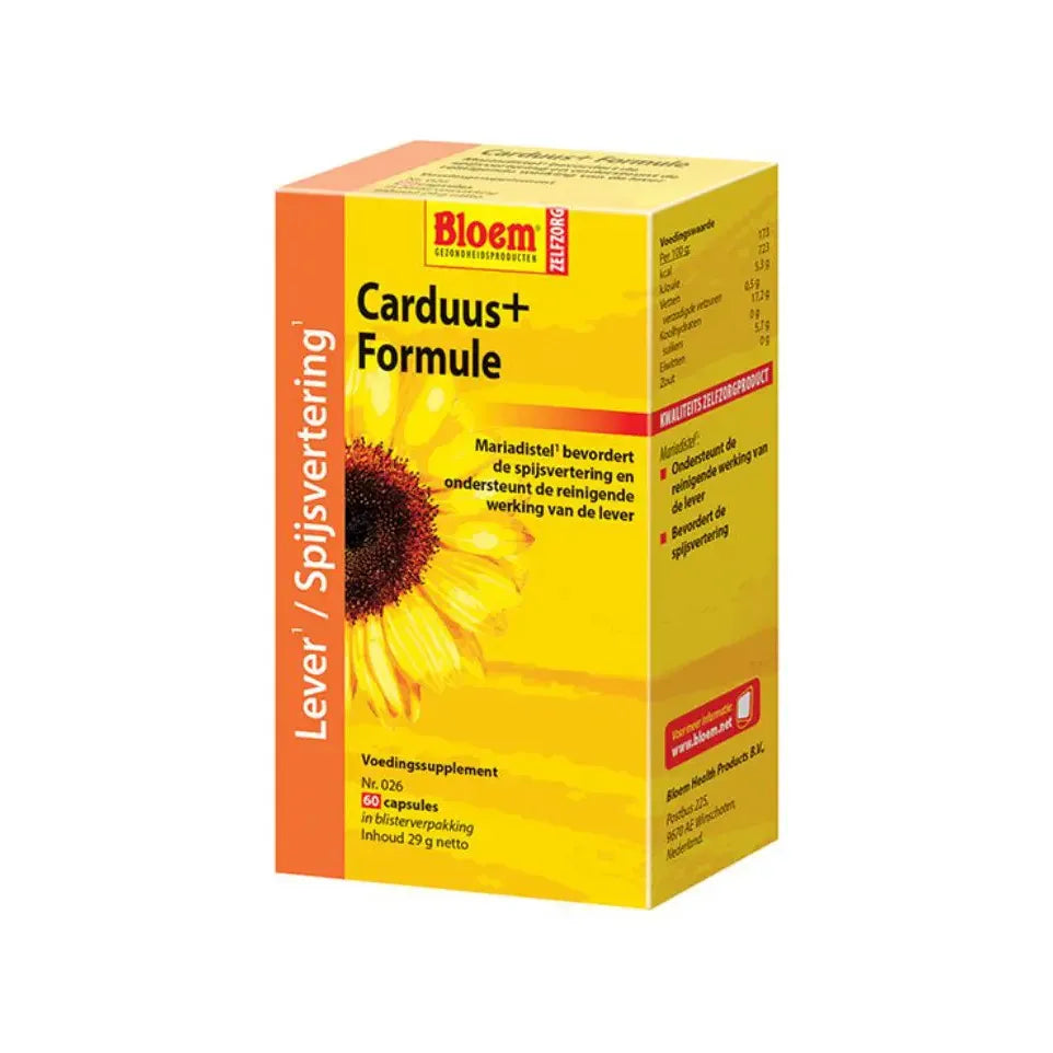 Bloem Carduus+ formule 60 capsules
