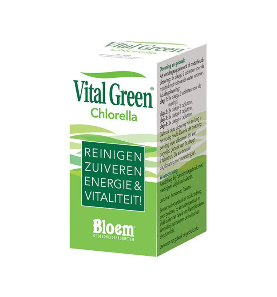 Bloem Chlorella vital green 1000 tabletten
