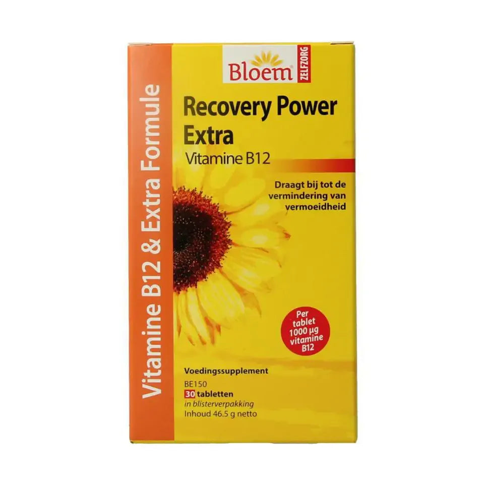 Bloem Recovery power extra 30 tabletten