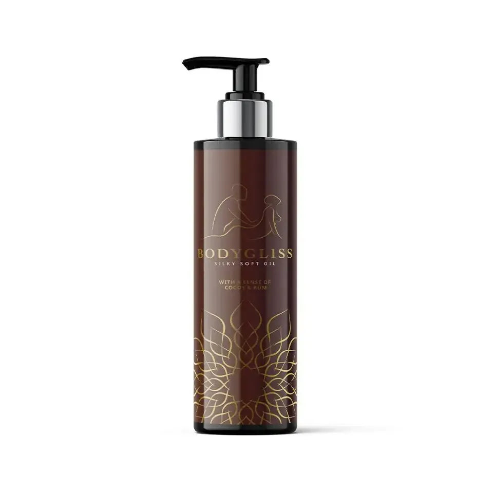 Bodygliss Silky soft massageolie cocos rum 150 ml