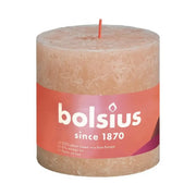 Bolsius Rustiekkaars shine 100/100 misty pink