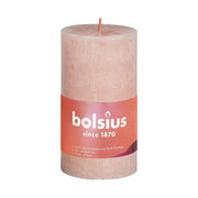 Bolsius Rustiekkaars shine 100/50 misty pink