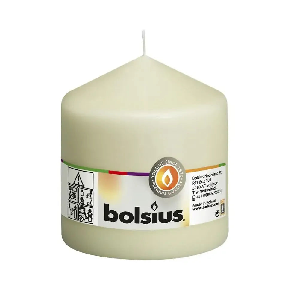 Bolsius Stompkaars 100/98 ivoor