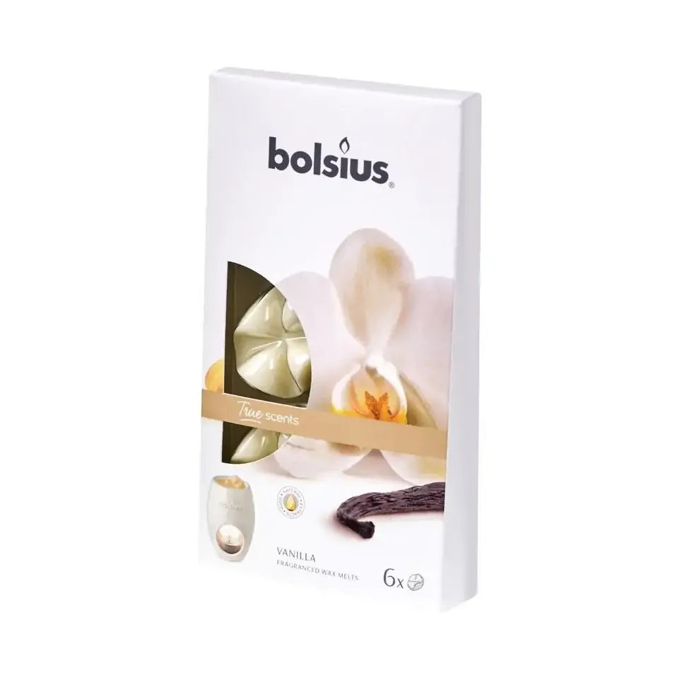 Bolsius True Scents waxmelts vanilla 6 stuks