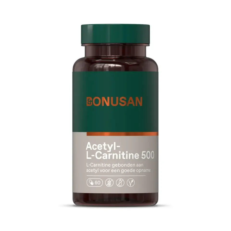 Bonusan Acetyl L carnitine 500 60 vcaps